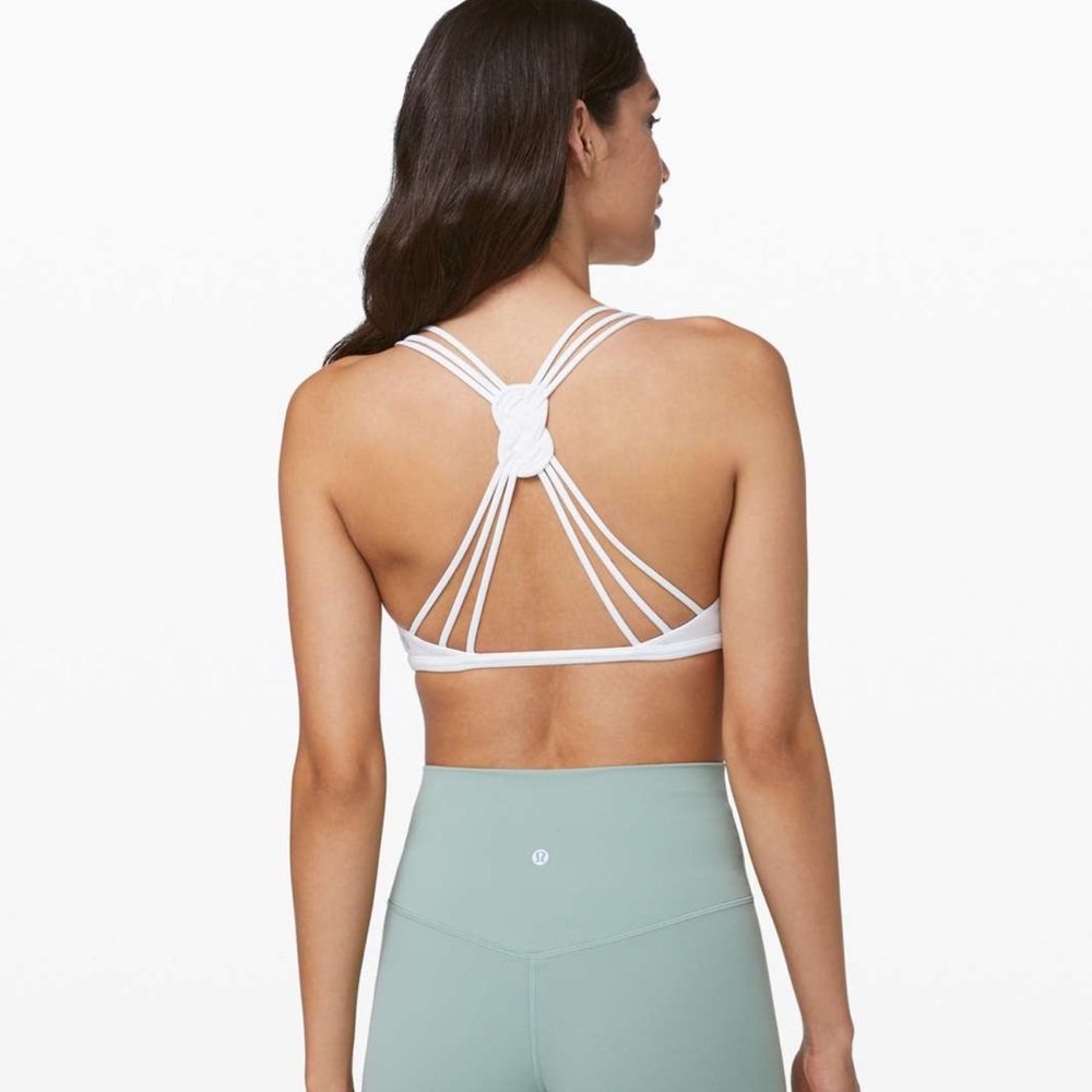 Lululemon Love Knot White Bra